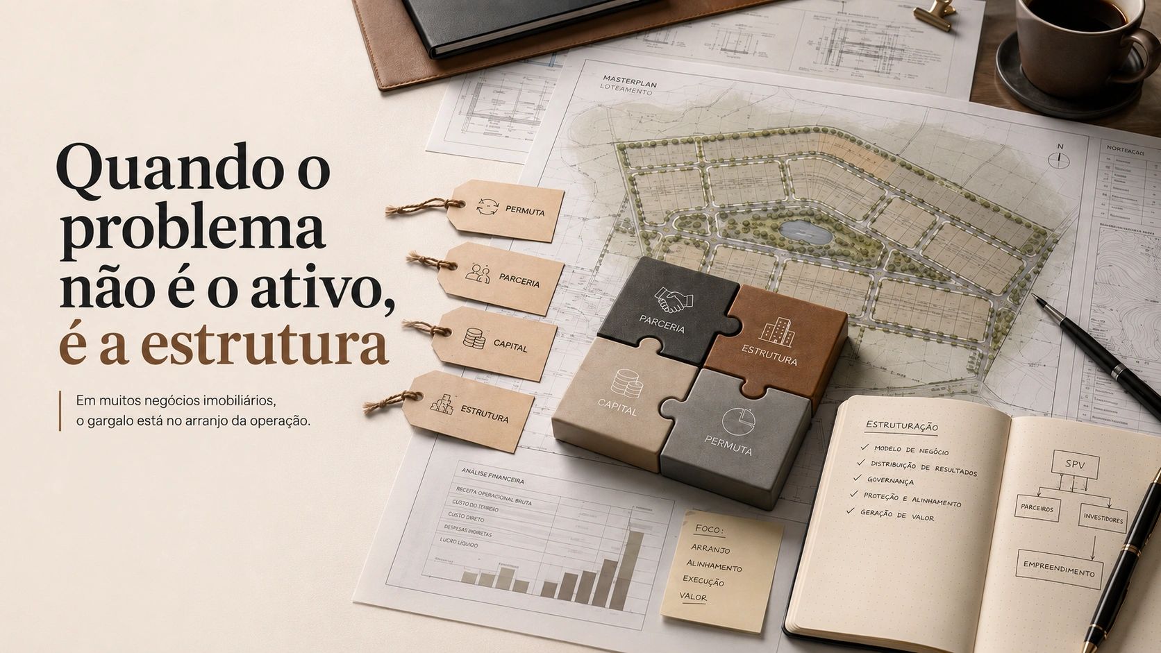 Quando o problema não é o ativo, mas a estrutura